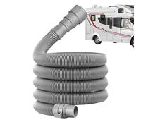 Wastewater Hose - Caravan | Drain Hose Extension | Foldable Hos System For Mobile Drainage, Robust & Flexible, Ideal For Camping, Traveling & Beach Adventures