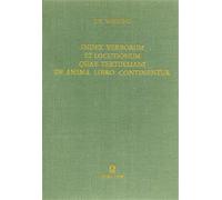 Waszink,Jan Hendrik. - Index verborum et locutionum quae Tertulliani de anima li