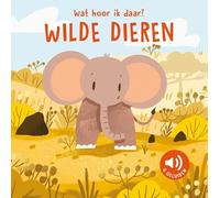 Wat hoor ik daar? Wilde dieren: Coloring Book Cafe