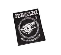Watain Pacth, Satanica, Metallo Nero, Occulto, 666, Divisione, Mayhem, Burzum, Funerale Scuro, Ensiferum, Marduk, Slayer1 Ricamato Ferro su Applique Accessorio Souvenir
