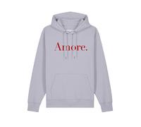 Watapparel Felpa ' Amore ' sambuco / rosso sangue Uomo Watapparel S sambuco / rosso sangue