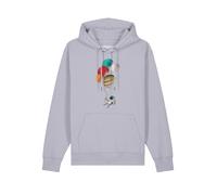 Watapparel Felpa ' Balloon Spaceman ' sambuco / colori misti Uomo Watapparel L sambuco / colori misti