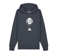 Watapparel Felpa 'Funny Spaceman' antracite / bianco Uomo - Abbigliamento - Taglie comode - Felpe Watapparel XS