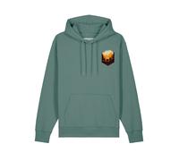 Watapparel Felpa 'Hiking in the mountains' verde / colori misti Uomo Watapparel XS verde / colori misti