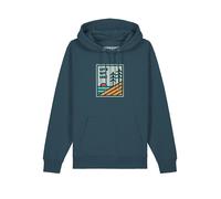 Watapparel Felpa 'Let's Get Lost' petrolio / colori misti Uomo Watapparel XXL petrolio / colori misti