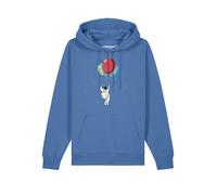 Watapparel Felpa ' Little Balloon Astronaut ' blu / colori misti Uomo Watapparel XXL blu / colori misti