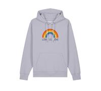 Watapparel Felpa ' Love is Love ' blu / giallo / verde / sambuco / rosso Uomo Watapparel XXL