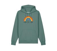 Watapparel Felpa ' Love is Love ' verde / colori misti Uomo Watapparel M