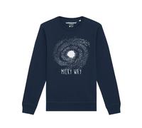Watapparel Felpa ' Milky way ' navy / bianco Uomo Watapparel L