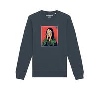 Watapparel Felpa ' Mona Lisa Scream ' antracite / colori misti Uomo Watapparel XXL