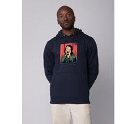 Watapparel Felpa ' Mona Lisa Scream ' navy / colori misti, Taglia 4XL
