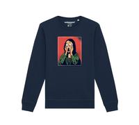 Watapparel Felpa ' Mona Lisa Scream ' navy / colori misti Uomo Watapparel XXL