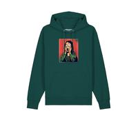 Watapparel Felpa 'Mona Lisa Scream' verde scuro / colori misti Uomo Watapparel 4XL