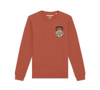 Watapparel Felpa 'No Pain, no Gain 01' beige / marrone chiaro / arancione Uomo Watapparel XL beige / marrone chiaro / arancione