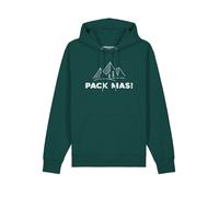 Watapparel Felpa ' Pack mas! ' petrolio / bianco sfumato Uomo Watapparel XL petrolio / bianco sfumato