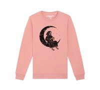Watapparel Felpa ' Pizza for life ' giallo / rosa / rosso sangue / nero Uomo Watapparel S giallo / rosa / rosso sangue / nero