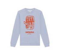 Watapparel Felpa 'Sardines Portugal' blu chiaro / arancione Uomo Watapparel M