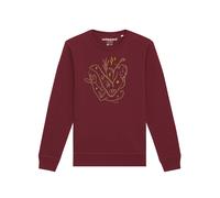 Watapparel Felpa 'Self Love' beige / giallo / borgogna Uomo Watapparel L beige / giallo / borgogna