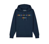 Watapparel Felpa 'Spread Love not Hate' navy / colori misti Uomo Watapparel S navy / colori misti