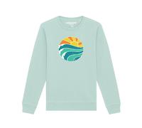 Watapparel Felpa ' Summer Sun ' azzurro / colori misti Uomo Watapparel L azzurro / colori misti