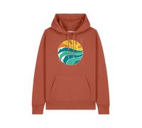 Watapparel Felpa 'Summer Sun' marrone chiaro / colori misti Uomo Watapparel L marrone chiaro / colori misti