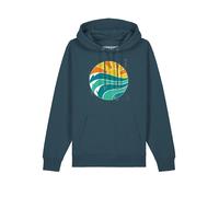 Watapparel Felpa ' Summer Sun ' petrolio / colori misti Uomo Watapparel L petrolio / colori misti