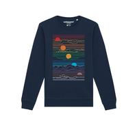 Watapparel Felpa ' Sun And Moon ' navy / colori misti Uomo Watapparel S