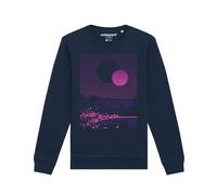 Watapparel Felpa ' Sun and Moon Skyline ' navy / lilla Uomo Watapparel XL navy / lilla