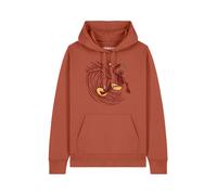 Watapparel Felpa ' Surfing for life ' marrone chiaro / giallo Uomo Watapparel M