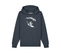 Watapparel Felpa ' Surfing Spaceman ' antracite / bianco Uomo Watapparel L antracite / bianco