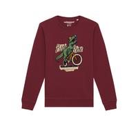 Watapparel Felpa ' T-Rex Fahrrad ' colori misti / borgogna Uomo Watapparel S