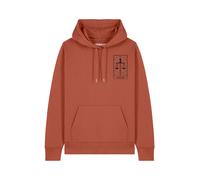 Watapparel Felpa ' Tarot Justice ' marrone chiaro / nero Uomo Watapparel XS