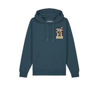 Watapparel Felpa ' Tarot The Emperor ' petrolio / colori misti Uomo Watapparel L