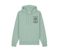 Watapparel Felpa 'Tarot The Sun' menta / nero Uomo Watapparel L