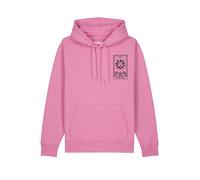 Watapparel Felpa 'Tarot The Sun' rosa / nero Uomo Watapparel M