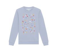 Watapparel Felpa 'This is Art' beige chiaro / blu / blu chiaro / miele / arancione Uomo Watapparel XS beige chiaro / blu / blu chiaro / miele / arancione