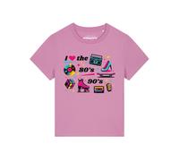 Watapparel Maglietta '80s Love' blu chiaro / rosa / rosso acceso / nero Donna - Abbigliamento - Taglie comode - Maglie e top - Maglie e T-shirt Watapparel XL