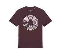Watapparel Maglietta 'Abstract 01' melanzana / rosso scuro / bianco Uomo Watapparel XXXL melanzana / rosso scuro / bianco