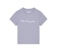 Watapparel Maglietta 'Alle Jahre Wieder' lilla pastello / bianco Donna - Abbigliamento - Taglie comode - Maglie e top - Maglie e T-shirt Watapparel M