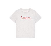 Watapparel Maglietta ' Amore ' rosso sangue / bianco sfumato Donna Watapparel XS rosso sangue / bianco sfumato