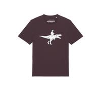 Watapparel Maglietta 'Astronaut On T-Rex' rosso scuro / nero / bianco Donna - Abbigliamento - Taglie comode - Maglie e top - Maglie e T-shirt Watapparel M