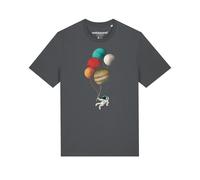 Watapparel Maglietta 'Balloon Spaceman' antracite / colori misti Uomo - Abbigliamento - Taglie comode - Maglie e T-shirt Watapparel S