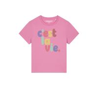 Watapparel Maglietta 'c'est la vie' colori misti / rosa Donna Watapparel S colori misti / rosa