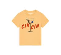 Watapparel Maglietta 'Cin Cin' blu / miele / aragosta / nero Donna Watapparel L