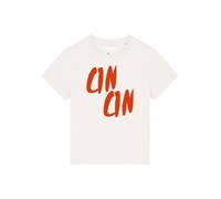 Watapparel Maglietta 'Cin Cin' rosso ruggine / bianco Donna Watapparel L rosso ruggine / bianco