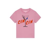 Watapparel Maglietta 'Cin Cin' zappiro / rosa / rosso arancione / nero Donna Watapparel L