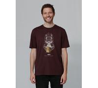 Watapparel Maglietta 'Eichhörnchen' colori misti / bordeaux, Taglia S