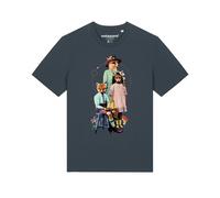 Watapparel Maglietta ' Fancy Fox ' antracite / colori misti Uomo Watapparel S