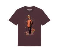 Watapparel Maglietta ' Fancy Llama ' marrone / colori misti Uomo Watapparel L