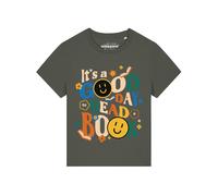Watapparel Maglietta 'Good day to read a book' beige / cachi / arancione Donna - Abbigliamento - Taglie comode - Maglie e top - Maglie e T-shirt Watapparel S